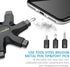 iPhone Cleaning Kit Port Cleaner Repair & Restore Tool for iPad Pro Watch Cell Phone Charging Port, Lightning Charger Cables Speaker Airpod Cleaning Putty Dust for All Devices - Snowflake Multitool