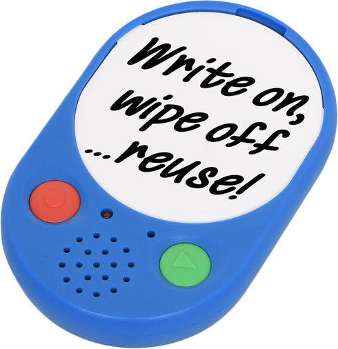 Talking Products Voice Pad Voice Recorder - 40 Seconds Recording, Communication Sound Button for Kids