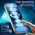 JETech 3-Pack Tempered Glass Screen Protector for iPhone 15 Pro 6.1-Inch, HD Clear, Case-Friendly, Easy Installation