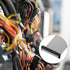 uxcell IDC Wire Flat Ribbon Cable 2m/6.6ft Length 8 Pins Gray for JTAG/ISP Connecting - 1.27mm Pitch