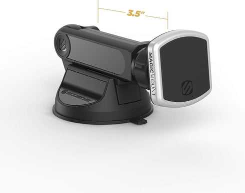 Scosche MPWDEX2-XTSP MagicMount Pro Extendo Magnetic Phone Holder, Suction Cup Phone Mount for Car