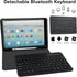 Horse Keyboard Case for iPad 10th Generation 10.9 Inch 2022, Slim Stand Protective Cover with Detachable Bluetooth