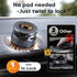Peerock 360Adjustable 17/16/15/14/13/12 Car Phone Holder, Magnetic Phone Holder for Car, Foldable Suction Cup Phone