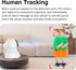 EVERSECU 2 Smoke & Gas Detection Home Security Camera with Sound Alarm & Real Time Alert, Humanoid Auto Tracking, Way