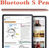 Samsung Galaxy Tab S7 S Pen Replacement with Bluetooth, Stylus Pen + Tips/Nibs (Gold)