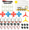 6 Set DC Motors Kit, Mini Electric Hobby Motor 3V -12V 25000