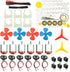 6 Set DC Motors Kit, Mini Electric Hobby Motor 3V -12V 25000