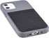 Dockem BIO Wallet Case for iPhone 12 Mini, Magnetic Mounting & 1 Credit Card Holder Slot (5.4" M2B, Grey and Black)