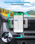 Miracase Universal Car Phone Holder Mount for Air Vent, Sturdy Hands-Free Mount for iPhone, Samsung, All Smartphones