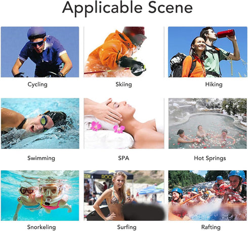 FOSA MP3 Swimming (8GB) Player, Music Player Portable, Premium Material, Hydrodynamic Design, Excellent Sound