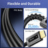 25 ft,8K 2.1 Cord,48Gbps,8K@60Hz 4K@120Hz, HDR10 Dolby PS4/PS5, Fiber Optic HDMI Cable Long HDMI Cable,Ultra High Speed