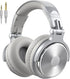 OneOdio Wired Over Ear Headphones, Studio Monitor & Mixing DJ Stereo, 50mm Neodymium Drivers, Silver