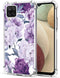 Slim Flexible TPU Case for Galaxy A12 5G, Airbag Bumper Shock Absorption Rubber Soft Silicone Cover for Girls Women