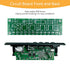 EIELE Multi-Function Speaker AUX TF Playback Kit, Voice-Activated Level Indicator, Dual Channel Speaker, Black Case