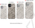 BURGA Cute Phone Case for iPhone 12, Trendy Aesthetic Hard Shell Protection, Almond Latte