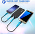 Vida IT Slim 5V 2A Power Bank, 5000mAh Portable USB Charger for Heated Vest, Jacket, Clothing, Scarf, Coat, Pants, Cell