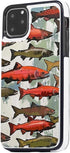 ZHANLEI 11 Salmon Printed Phone Wallet Case for iPhone Pro Max Case, Flip PU Leather Shockproof Phone Cases Cover