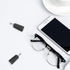 3.5mm Mono to Stereo Adapter, 2 Pack 3.5mm 1/8" Mono Male to TRS Stereo Female Jack for Headphone