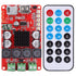 50W+50W 8-26V MP3 Audio Power Bluetooth Amplifier Board DC Portable Stereo Audio Receiver Amplifier TF Card Decoder
