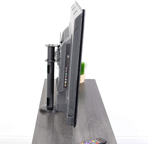 VIVO Swivel Bolt-Down TV Stand for 23 to 43 inch Screens, Sturdy Tabletop VESA Mount Display