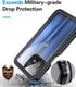 Waterproof Case for Moto G Stylus 2023 5G, Military-Grade Drop Protection, Black
