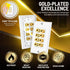 TNP Products 4 TNP Home Theater Wall Plate - Banana Plug Wall Plate, Speaker Wire with Gold-Plated Terminals, Single