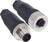 M12 5 Pin Male & Female Socket Panel Aviation Wire Connector, 12mm Industrial Circular Connector, Outdoor Waterproof