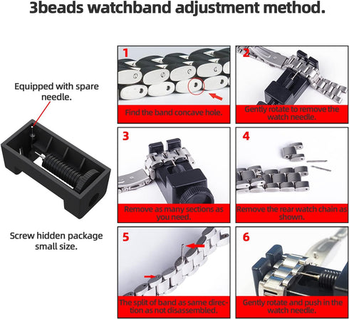 MIJOBS Strap for Xiaomi Mi Band 6 Mi Band 5, Metal Strap Compatible with Mi Band 4 Mi Band 3