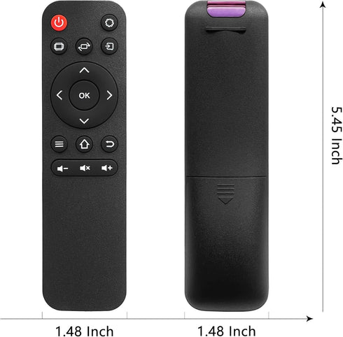 AOERUOW H1 Replacement Remote Control Compatible with HAPPRUN Portable Mini Movie Projector