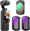 K&F Concept Magnetic ND CPL Filters Set for DJI Osmo Pocket 3 Creator Combo, 3 Pack (CPL+ND4+ND8)
