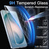 S26, 10-Second 9H 2-Pack JETech Screen Protector for Samsung Galaxy Easy Installation Kit with One-Step Alignment Tray