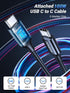 UGREEN 130W USB C Car Charger, PD 100W + PD 30W Type C Adapter, Fast Charging Compatible with iPhone 16, Galaxy S24,
