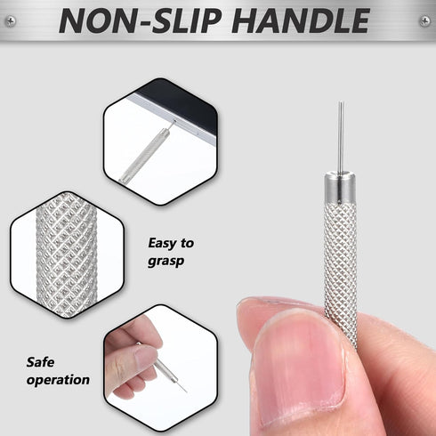Larrel 5 Sim Card Removal Tool, Pcs Lightweight Portable Ejector Pin Tools Reusable Sim Card Tool for All Phone Models