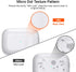 ULAK Clear Case for Airpods Pro 1st Generation, Soft TPU Transparent Shockproof Cover with Keychain, Front LED Visible