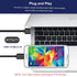 USB C to Micro USB 3.0 Fast Charging Cable, 10Gbps High-Speed Sync Data Transfer Cable Compatible with Samsung Galaxy S5