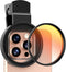 ALILUSSO 8 Points Star Filter,52mm Rotatable Star Lens for iPhone 16/15/14/13 Pro Max