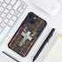 DJSOK Shockproof Case for iPhone 15 Plus, American Flag Antlers Design with Soft TPU Bumper and Hard PC Back