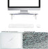 YestBuy 20x7.5 Acrylic Monitor Stand Riser, Clear Computer Stand for Laptop, iMac, PC, Printer, Ergonomic Desk