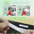 UNOKA Label Tape for Dymo Label Maker Refills, 1/2" x 13ft, White Paper, 5 Pack