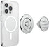 PopSockets Round Phone Grip Compatible with MagSafe, Adapter Ring Included, Wireless Charging Compatible - Seashore