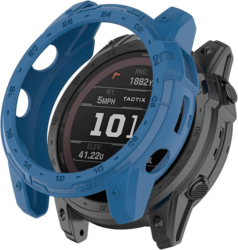 Garmin Tactix 7 AMOLED Case Compatible, Rugged Scratch-Resistance TPU Military Protection Cover (6 Colors)