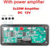 DC 6V 12V Bluetooth Decoder Board, KIMISS Bluetooth 5.0 MP3 Module with Remote Control