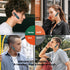 Single Ear Bluetooth Earpiece with 30H Talking Time, Noise Canceling Hands-Free Calls