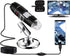 USB Digital Microscope 40X to 1000X, 8 LED Magnification Endoscope Camera with Carrying Case & Metal Stand