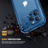 Miracase Designed for iPhone 12 Pro Max Case, Full Body Rugged Case with Built-in Touch Sensitive Screen Protector