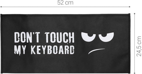 kwmobile Keyboard Cover Compatible with Universal Keyboard (L) - Dust Cover Fabric Case
