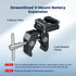 SMALLRIG 15-40mm 1.5kg 5313 V-Mount Crab-Shaped Clamp, Non-Slip Clamp, Load-Bearing Compatible with Multiple Brands