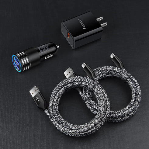 Android Charger USB C Type C Charger Fast Charging for Samsung Galaxy S24 Ultra Plus S23FE S22 A15 A25 A05S A54 A34 A14