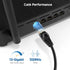10Gbps 5-Pack 6 5ft, 6 Cat6 Cable Matters Snagless Cat Ethernet Cable - Slim Profile Cat Cable, Cord, Thin Ethernet