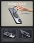 HCXLYP 17 360 2 17 for iPhone Case with Magnetic Stand, Compatible with MagSafe, with Tempered Glass Film